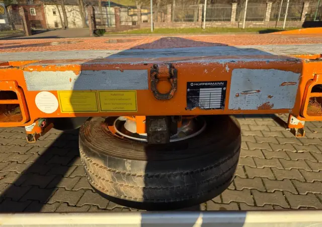 HUFFERMANN HPA 24.83 L przyczepa niskopodwoziowa, podkontenerowa 