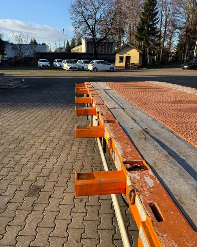 HUFFERMANN HPA 24.83 L przyczepa niskopodwoziowa, podkontenerowa 