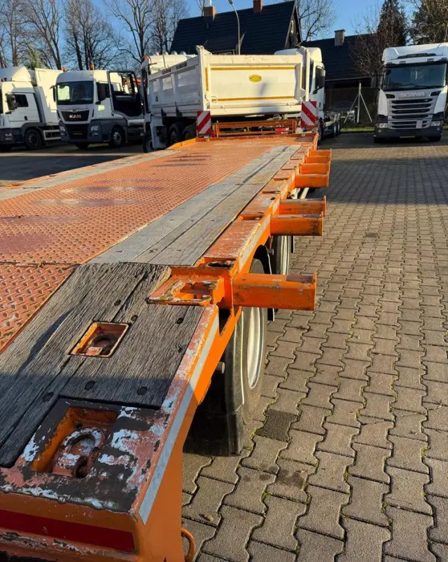 HUFFERMANN HPA 24.83 L przyczepa niskopodwoziowa, podkontenerowa 