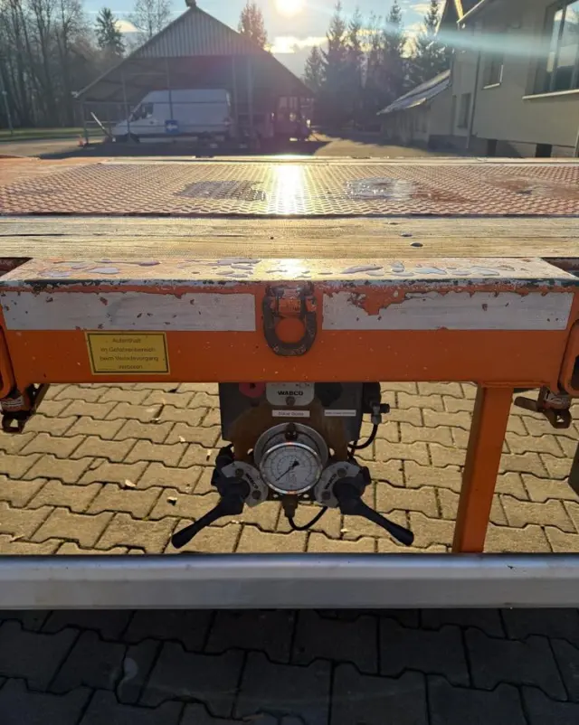 HUFFERMANN HPA 24.83 L przyczepa niskopodwoziowa, podkontenerowa 