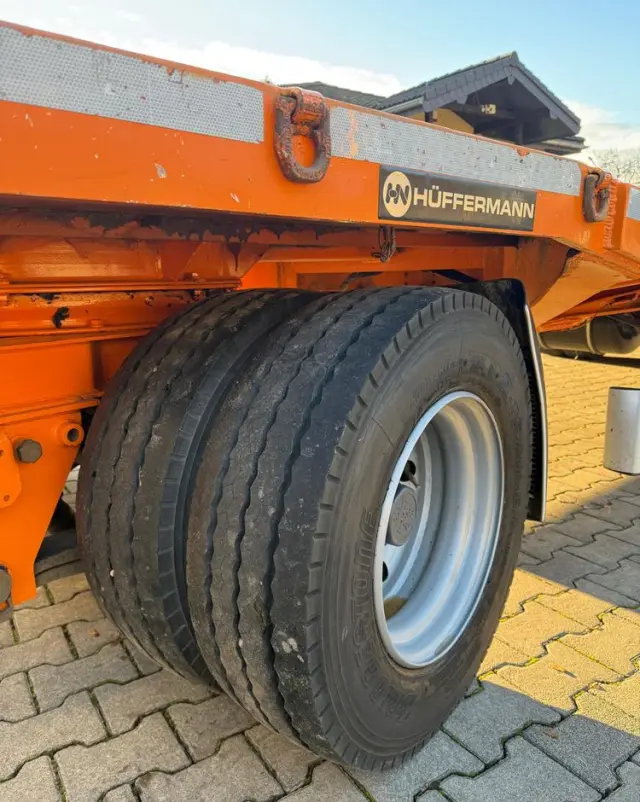 HUFFERMANN HPA 24.83 L przyczepa niskopodwoziowa, podkontenerowa 