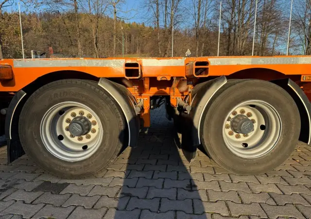 HUFFERMANN HPA 24.83 L przyczepa niskopodwoziowa, podkontenerowa 