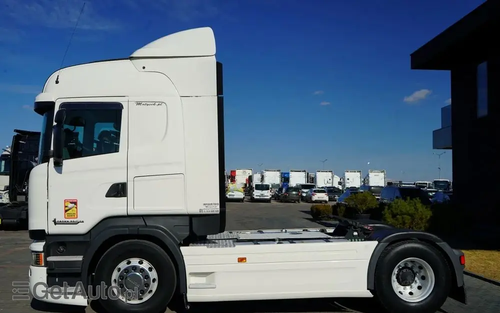 SCANIA R 450 / RETARDER / PEŁNY ADR /  CROWN EDITION STREAMLINE / KLIMA POSTOJOWA / ALUFELGI 