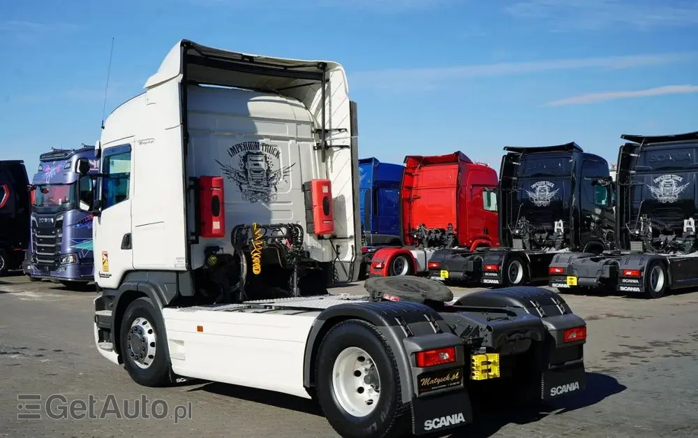 SCANIA R 450 / RETARDER / PEŁNY ADR /  CROWN EDITION STREAMLINE / KLIMA POSTOJOWA / ALUFELGI 