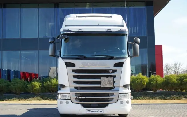 SCANIA R 450 / RETARDER / PEŁNY ADR /  CROWN EDITION STREAMLINE / KLIMA POSTOJOWA / ALUFELGI 