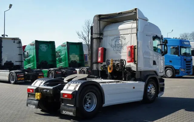 SCANIA R 450 / RETARDER / PEŁNY ADR /  CROWN EDITION STREAMLINE / KLIMA POSTOJOWA / ALUFELGI 