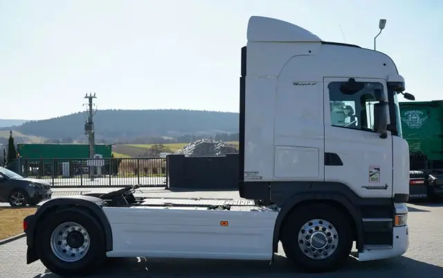 SCANIA R 450 / RETARDER / PEŁNY ADR /  CROWN EDITION STREAMLINE / KLIMA POSTOJOWA / ALUFELGI 