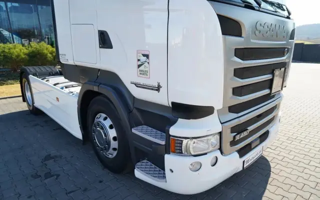 SCANIA R 450 / RETARDER / PEŁNY ADR /  CROWN EDITION STREAMLINE / KLIMA POSTOJOWA / ALUFELGI 