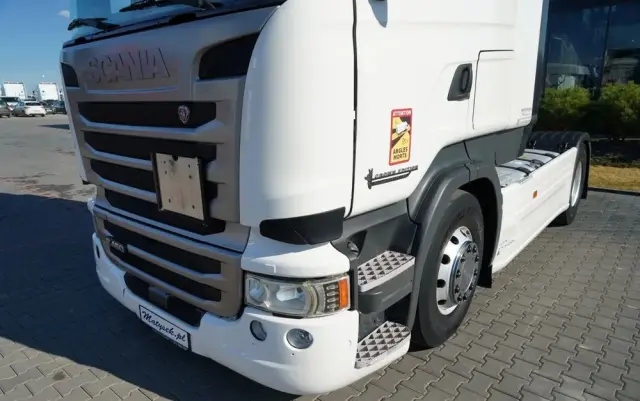 SCANIA R 450 / RETARDER / PEŁNY ADR /  CROWN EDITION STREAMLINE / KLIMA POSTOJOWA / ALUFELGI 