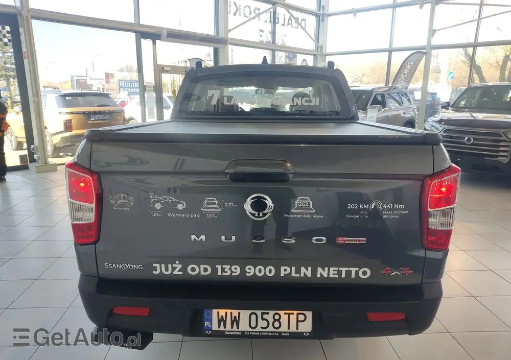 SSANGYONG/KGM Musso Grand 2.2 e-XDi Quartz 4WD