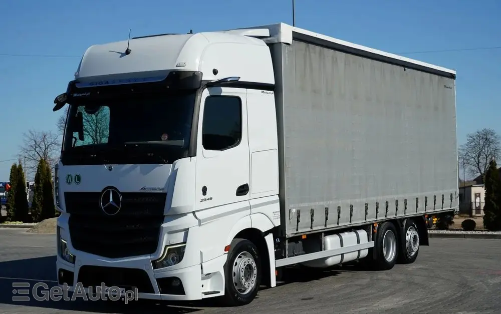 MERCEDES-BENZ ACTROS 2545 / SOLÓWKA / 6X2 / GIGA  SPACE / 2020 