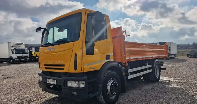 IVECO Eurocargo 180e25 Euro4 Kiper wywrot 550 