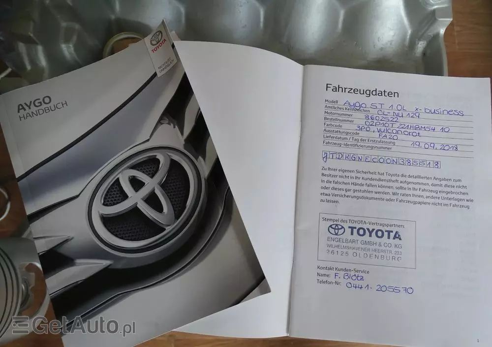 TOYOTA Aygo X-business