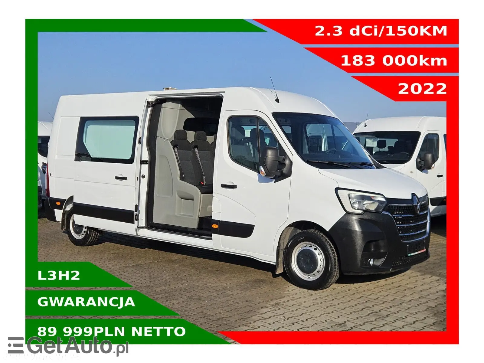 RENAULT Master L3H2 Pack Clim