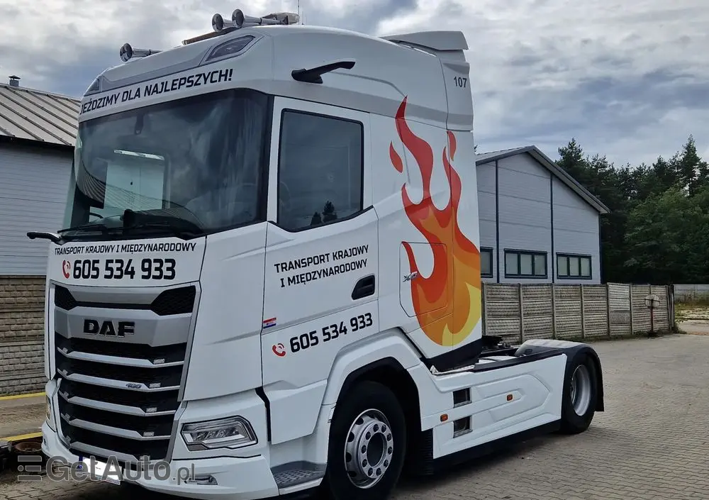 DAF XG 480 FT STANDARD HYDRAULIKA DMC 50 TON TV 4x2 KRAJOWY PO SERWISIE W ASO DAF 