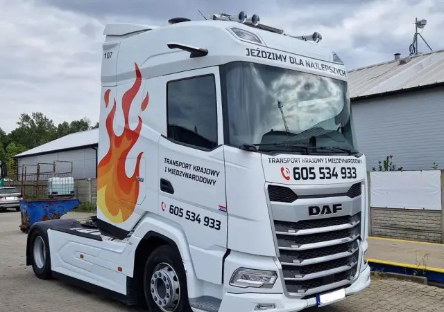 DAF XG 480 FT STANDARD HYDRAULIKA DMC 50 TON TV 4x2 KRAJOWY PO SERWISIE W ASO DAF 