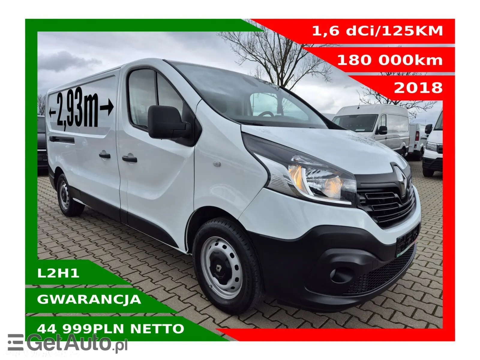 RENAULT Trafic L2H1P2 Pack Clim