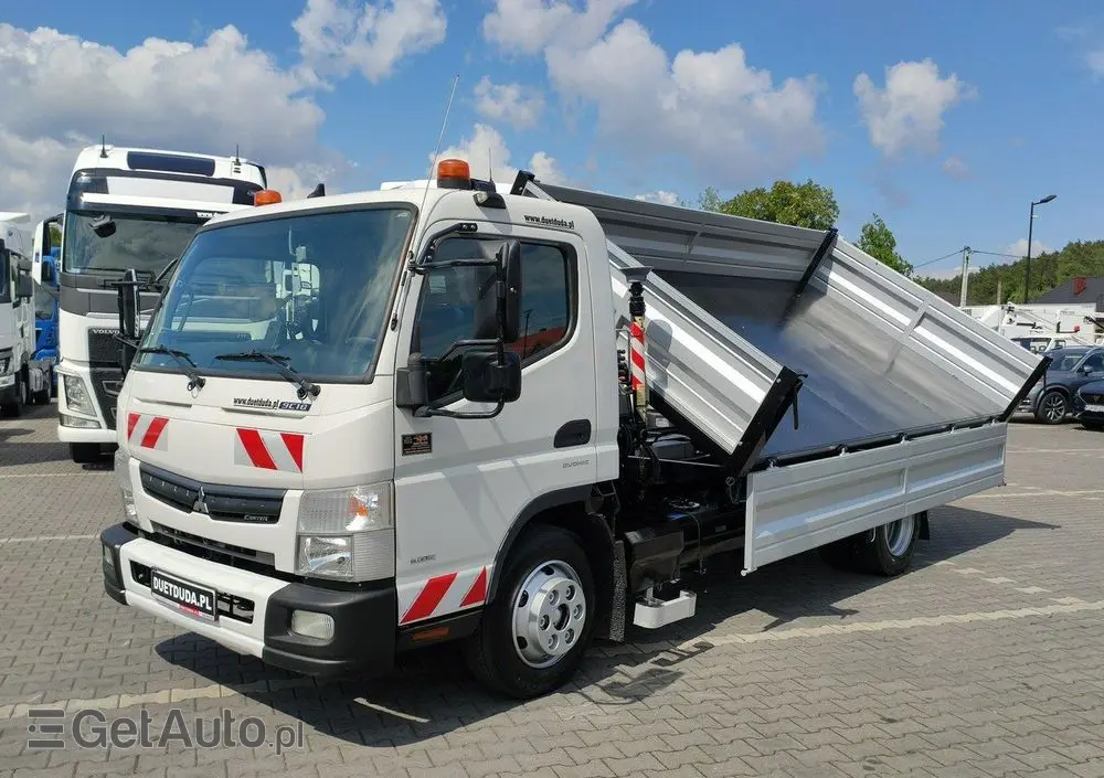 MITSUBISHI Canter Fuso 9C18 3.0/180KM Automat, HDS FASSI F30 Wywrotka 3-str 
