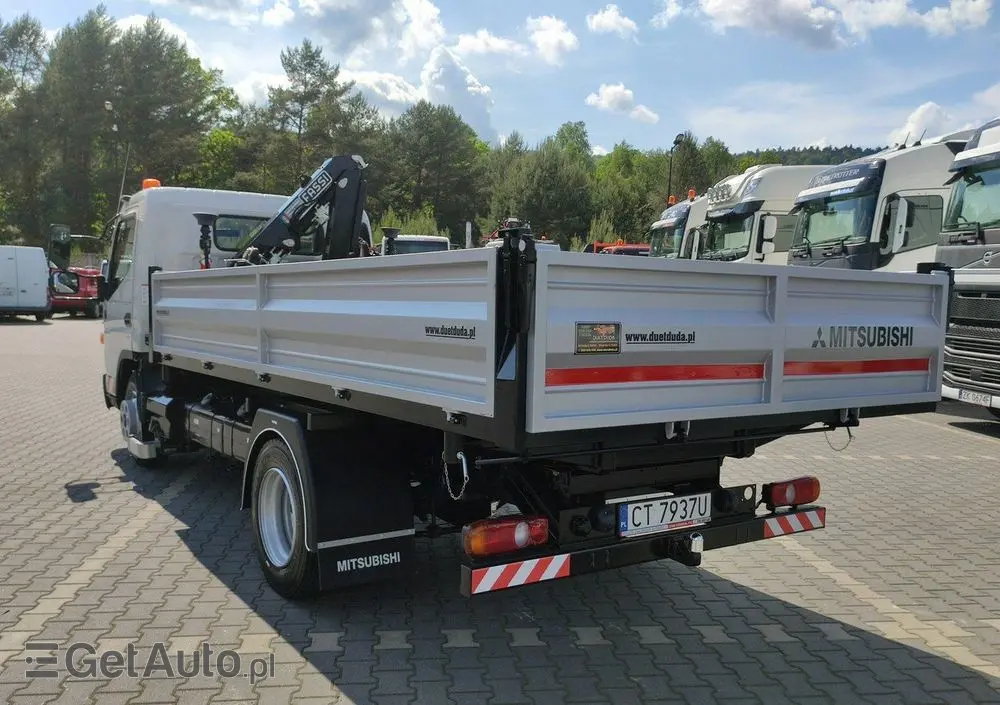 MITSUBISHI Canter Fuso 9C18 3.0/180KM Automat, HDS FASSI F30 Wywrotka 3-str 