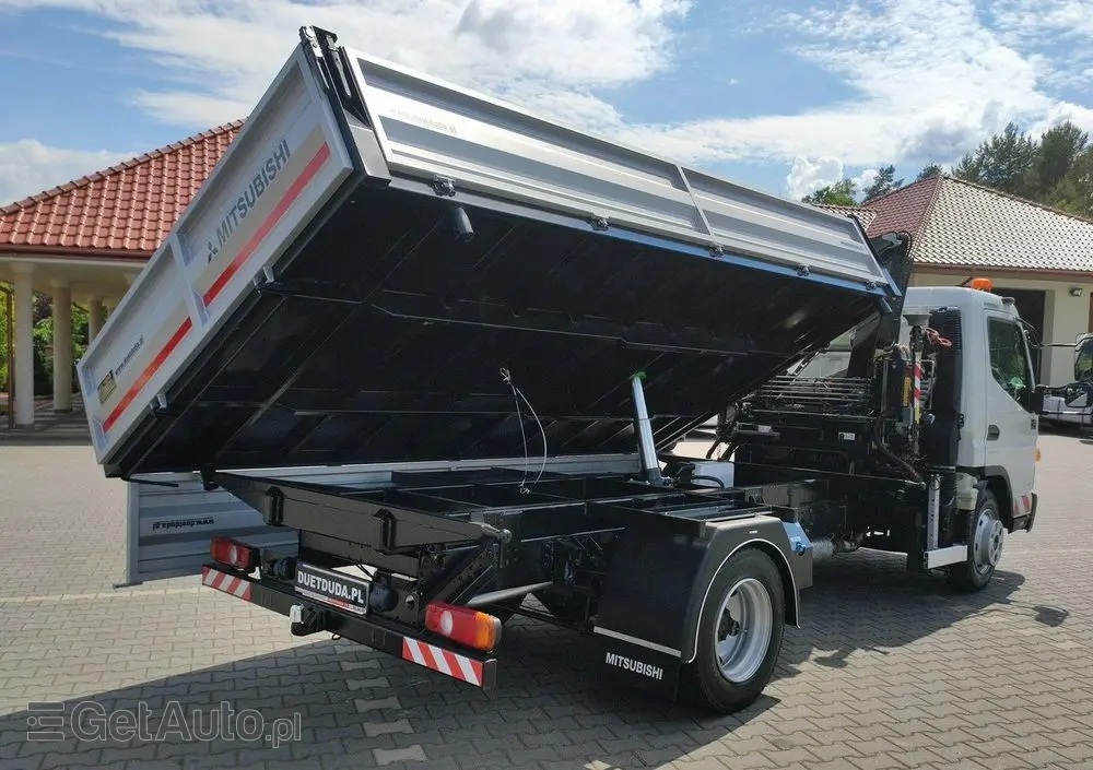 MITSUBISHI Canter Fuso 9C18 3.0/180KM Automat, HDS FASSI F30 Wywrotka 3-str 