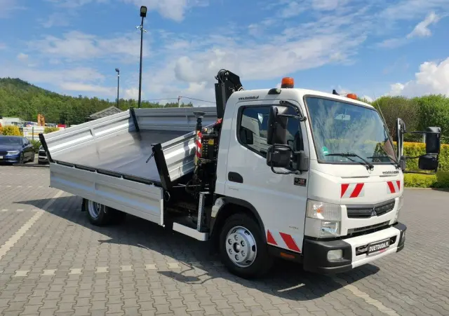 MITSUBISHI Canter Fuso 9C18 3.0/180KM Automat, HDS FASSI F30 Wywrotka 3-str 