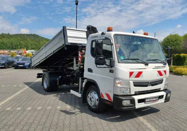 MITSUBISHI Canter Fuso 9C18 3.0/180KM Automat, HDS FASSI F30 Wywrotka 3-str 