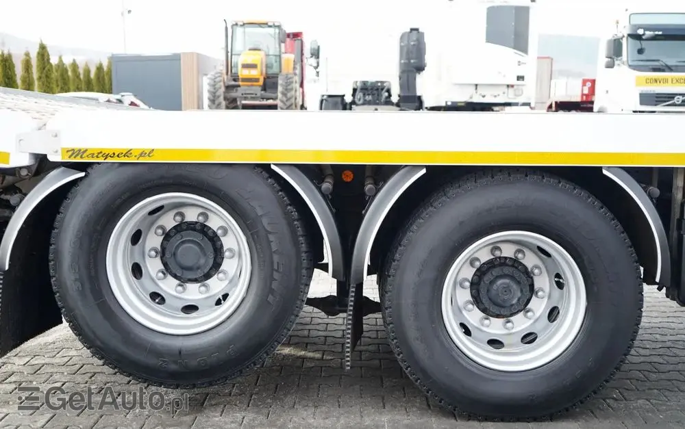 IVECO STRALIS 360 / 6X2 /  LAWETA / PLATFORMA 9,3 M / NAJAZDY HYDRAULICZNE / WYCIĄGARKA / OŚ PODONOSZONA  / EURO 6 