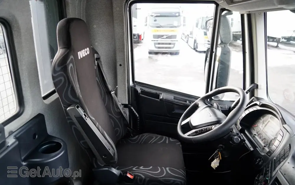 IVECO STRALIS 360 / 6X2 /  LAWETA / PLATFORMA 9,3 M / NAJAZDY HYDRAULICZNE / WYCIĄGARKA / OŚ PODONOSZONA  / EURO 6 