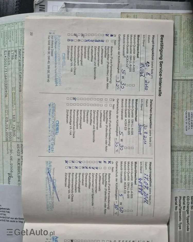 OPEL Zafira 1.8 Innovation