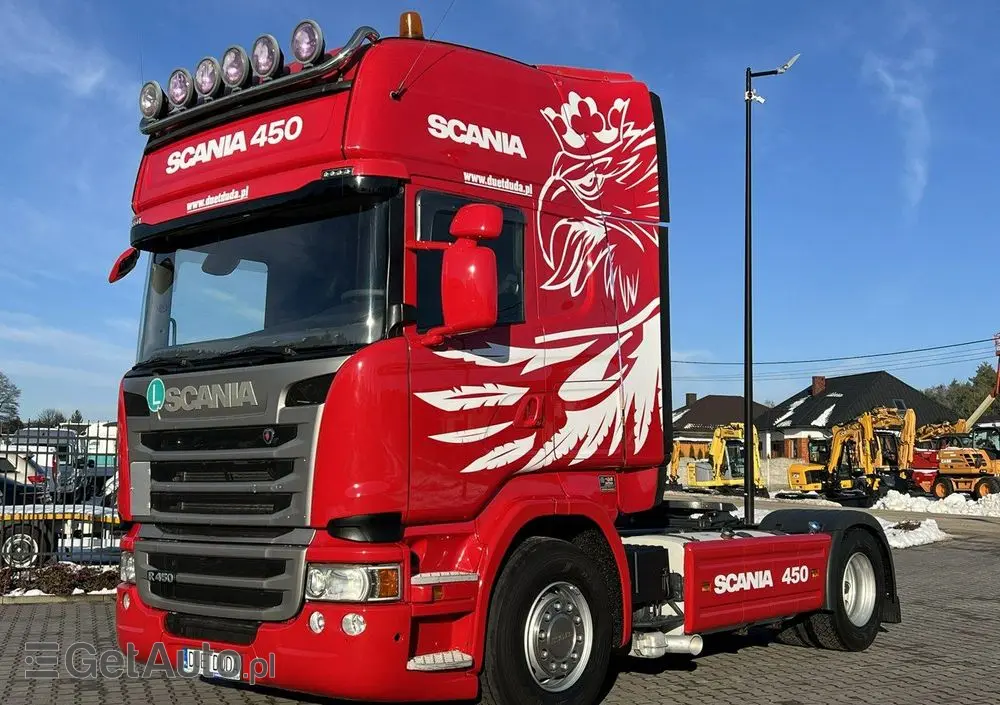 SCANIA R 450 Topline E6 4x2 Retarder Klima Postojowa !!! 