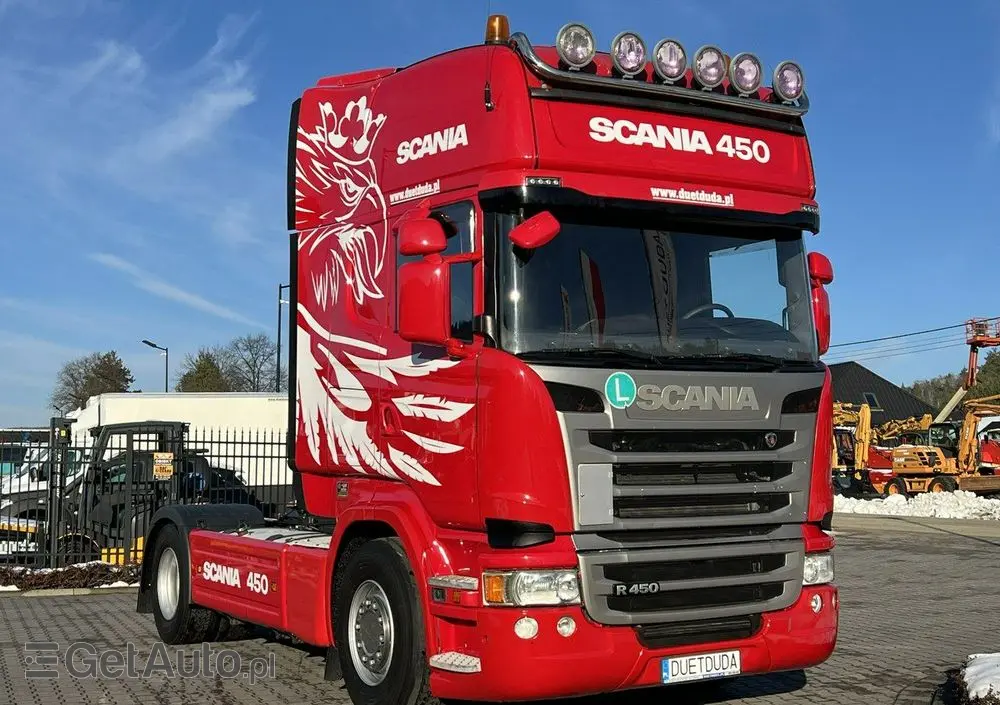 SCANIA R 450 Topline E6 4x2 Retarder Klima Postojowa !!! 