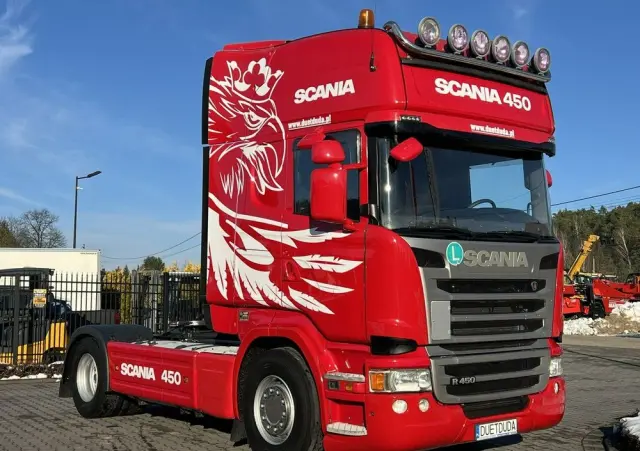 SCANIA R 450 Topline E6 4x2 Retarder Klima Postojowa !!! 