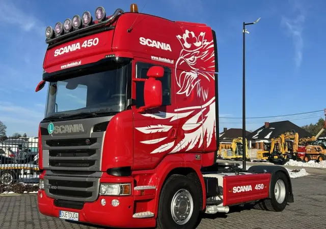 SCANIA R 450 Topline E6 4x2 Retarder Klima Postojowa !!! 