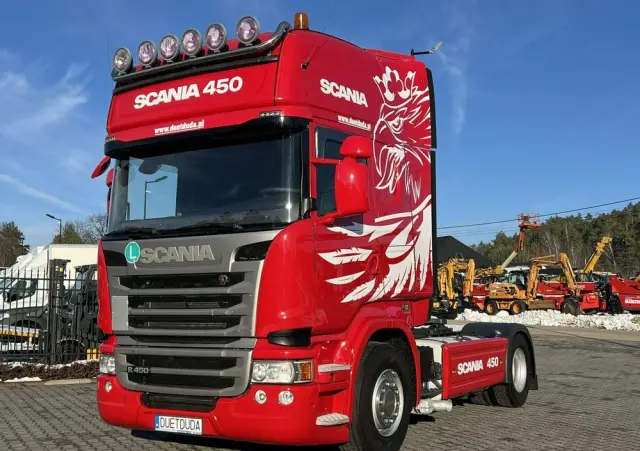 SCANIA R 450 Topline E6 4x2 Retarder Klima Postojowa !!! 