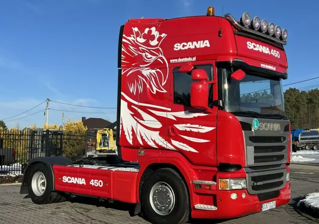 SCANIA R 450 Topline E6 4x2 Retarder Klima Postojowa !!! 