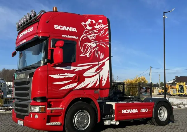 SCANIA R 450 Topline E6 4x2 Retarder Klima Postojowa !!! 