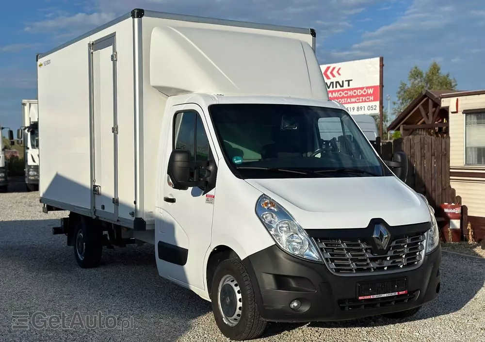 RENAULT MASTER Kontener/Winda 750kg/Klima/tempomat/Kamera/990kg ładowności 