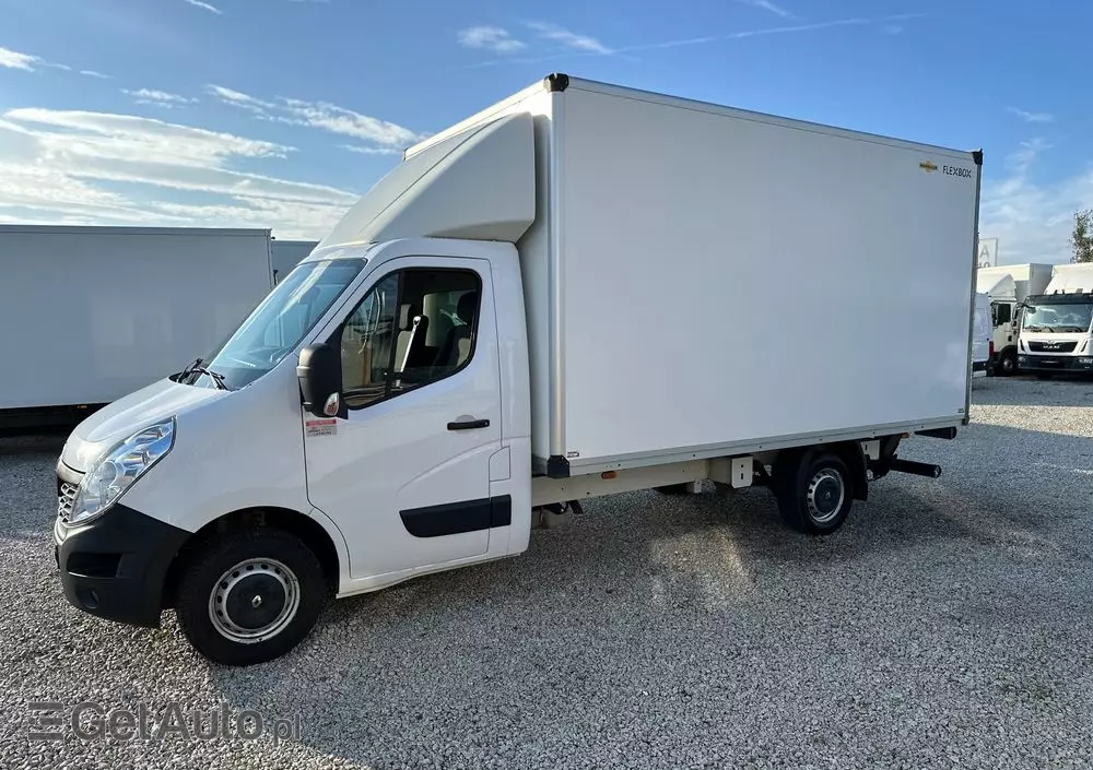 RENAULT MASTER Kontener/Winda 750kg/Klima/tempomat/Kamera/990kg ładowności 