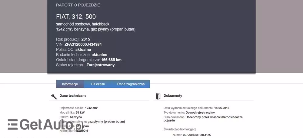 FIAT 500 1.2 8V Pop Euro6