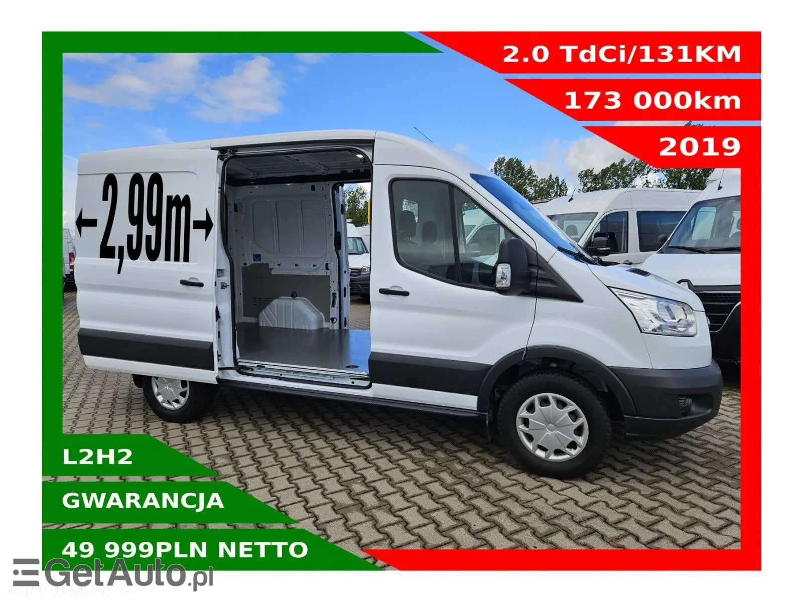 FORD Transit L3 Ambiente