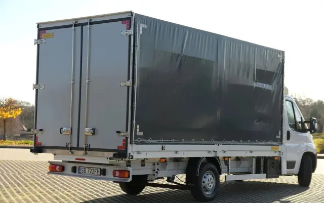 PEUGEOT DUCATO BOXER PLANDEKA 10 PALET DRZWI 