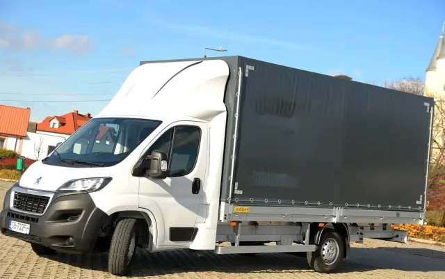 PEUGEOT DUCATO BOXER PLANDEKA 10 PALET DRZWI 