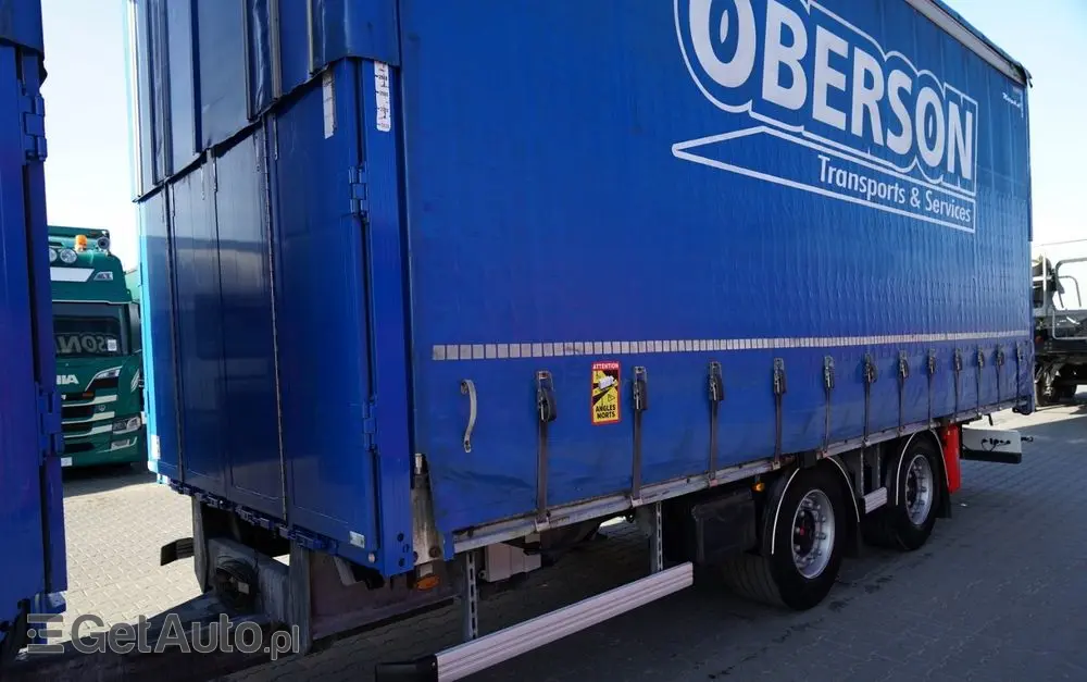 MAN TGX 26.460 / ZESTAW TANDEM PRZEJAZDOWY / 120 M3 / OŚ PODNOSZONA / OŚ SKRĘTNA / + PRZYCZEPA FRUEHAUF / OSIE SAF 