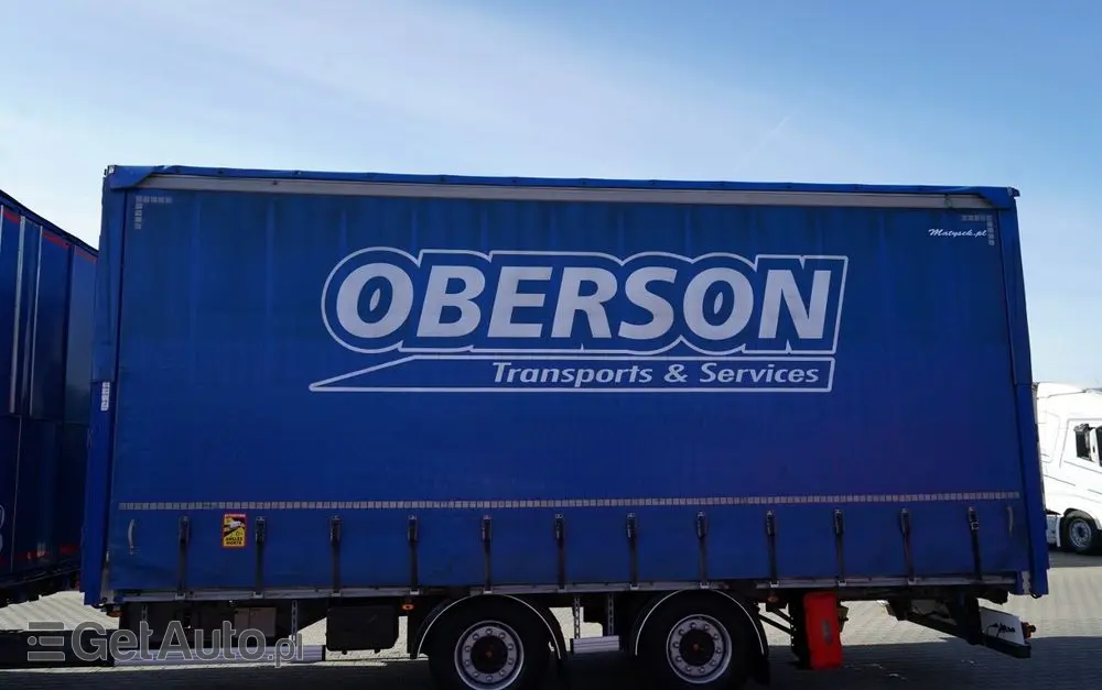 MAN TGX 26.460 / ZESTAW TANDEM PRZEJAZDOWY / 120 M3 / OŚ PODNOSZONA / OŚ SKRĘTNA / + PRZYCZEPA FRUEHAUF / OSIE SAF 