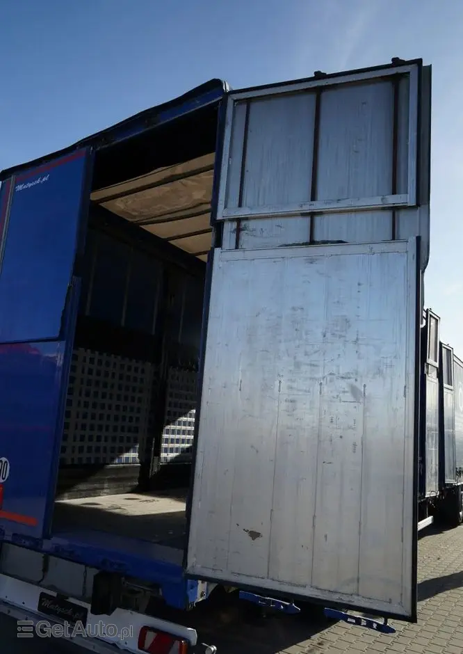 MAN TGX 26.460 / ZESTAW TANDEM PRZEJAZDOWY / 120 M3 / OŚ PODNOSZONA / OŚ SKRĘTNA / + PRZYCZEPA FRUEHAUF / OSIE SAF 