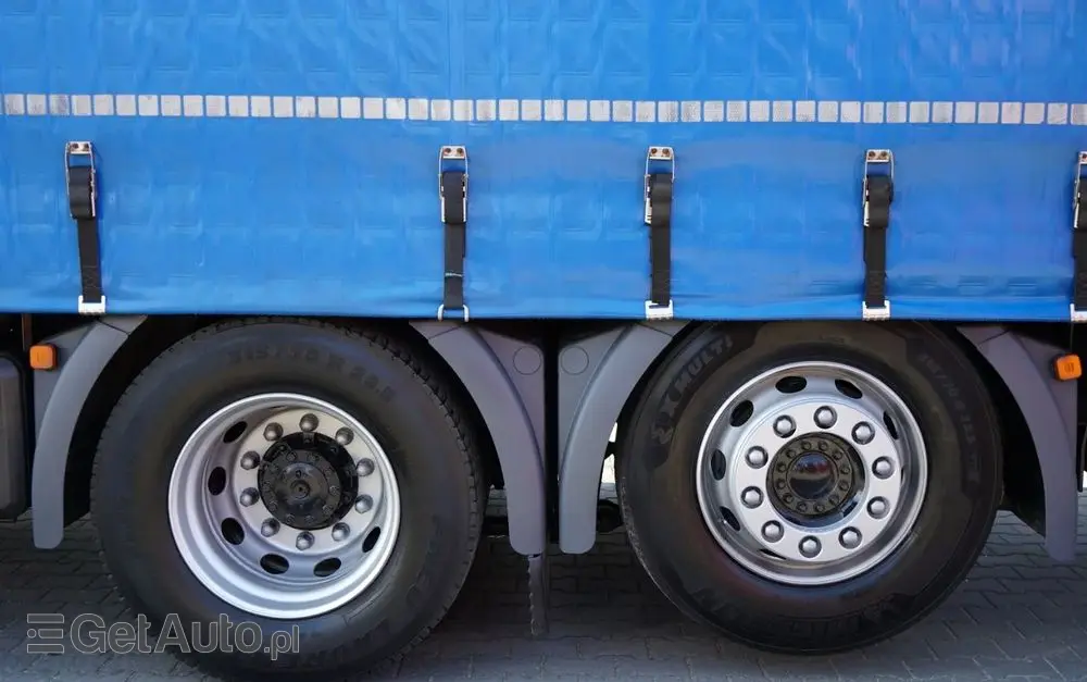 MAN TGX 26.460 / ZESTAW TANDEM PRZEJAZDOWY / 120 M3 / OŚ PODNOSZONA / OŚ SKRĘTNA / + PRZYCZEPA FRUEHAUF / OSIE SAF 