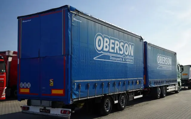 MAN TGX 26.460 / ZESTAW TANDEM PRZEJAZDOWY / 120 M3 / OŚ PODNOSZONA / OŚ SKRĘTNA / + PRZYCZEPA FRUEHAUF / OSIE SAF 