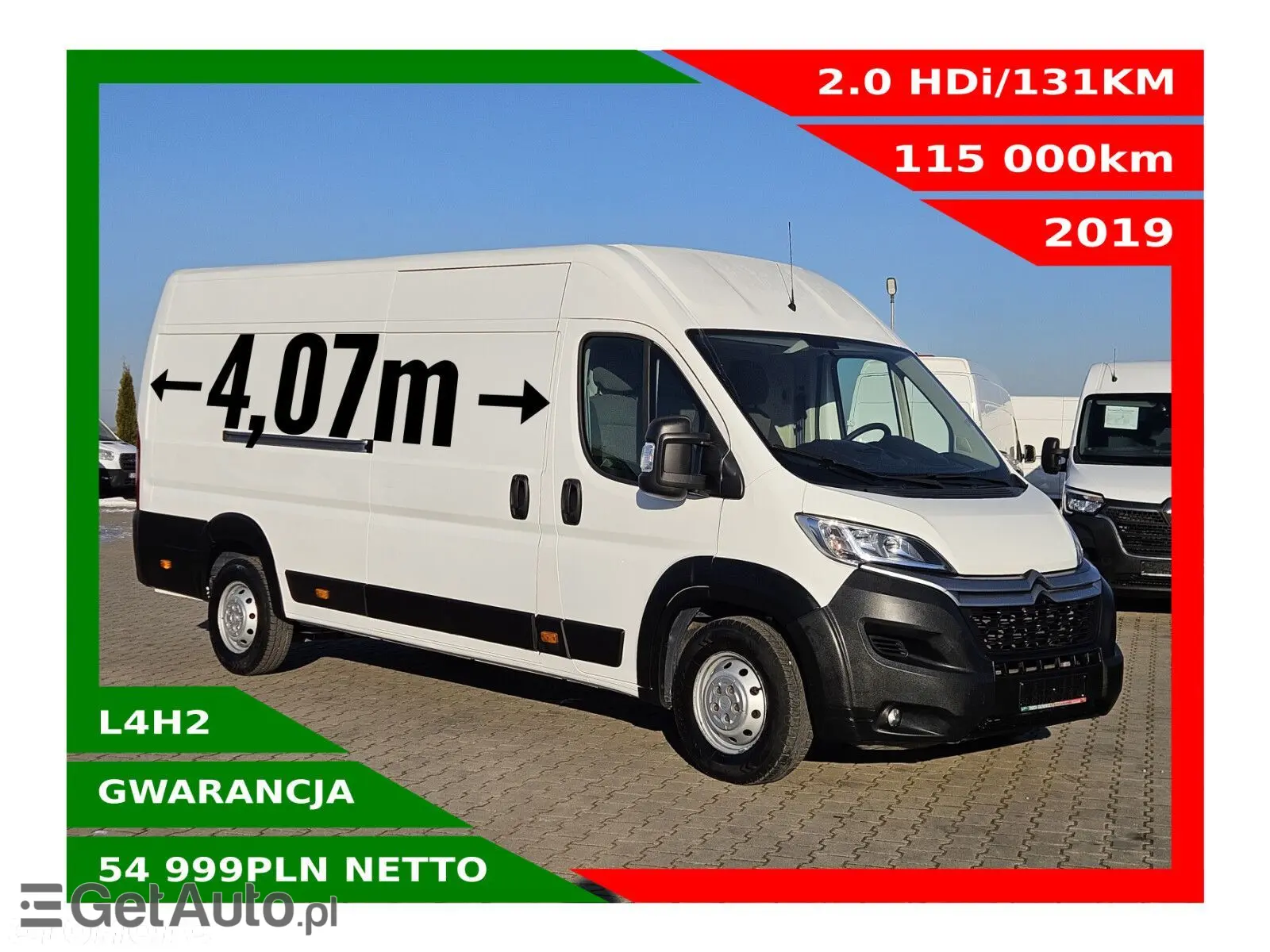 CITROËN Jumper 35+ L4H2 Driver