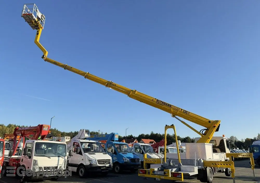 MAN TGL 7.150 Zwyżka Ruthmann T330 33-Metry w bok 21m Mały przebieg 