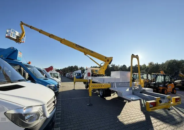 MAN TGL 7.150 Zwyżka Ruthmann T330 33-Metry w bok 21m Mały przebieg 